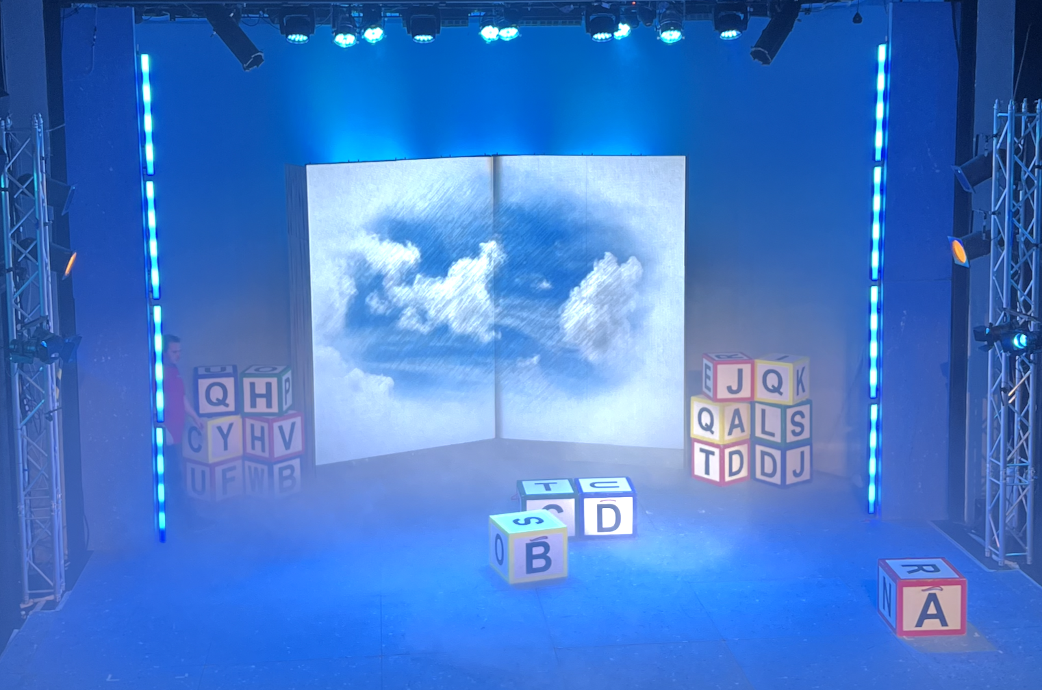 Custom stage and set designs